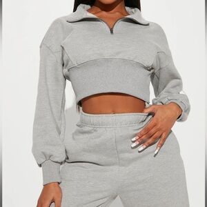 Fashion Nova Cropped Pullover